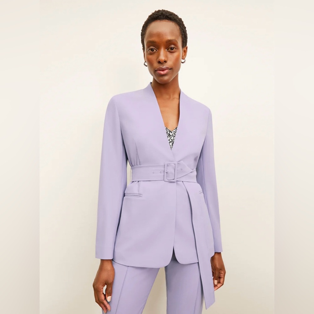 NWOT M.M.Lafleur The Twidwell Blazer - OrigamiTech - Light Orchid